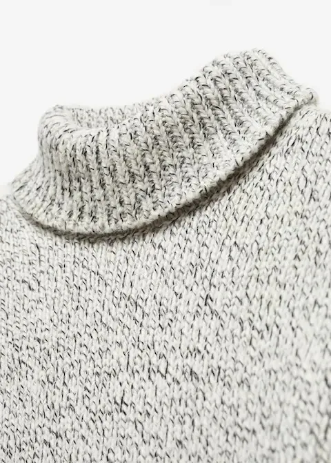 MANGO  |Pullovers Wool Long Sleeves Sweaters