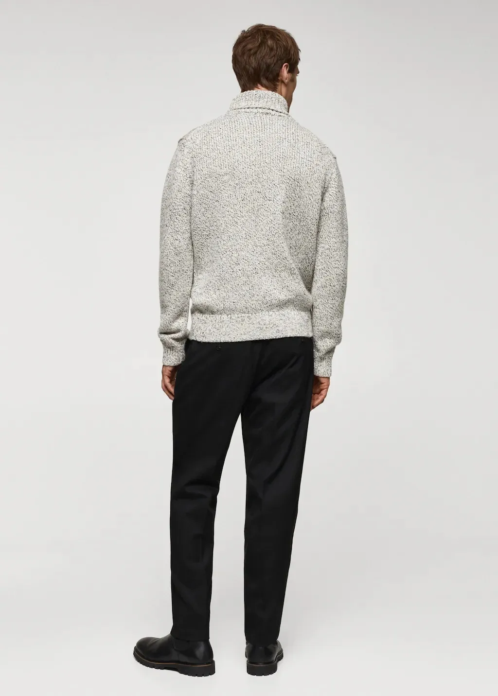 MANGO  |Pullovers Wool Long Sleeves Sweaters