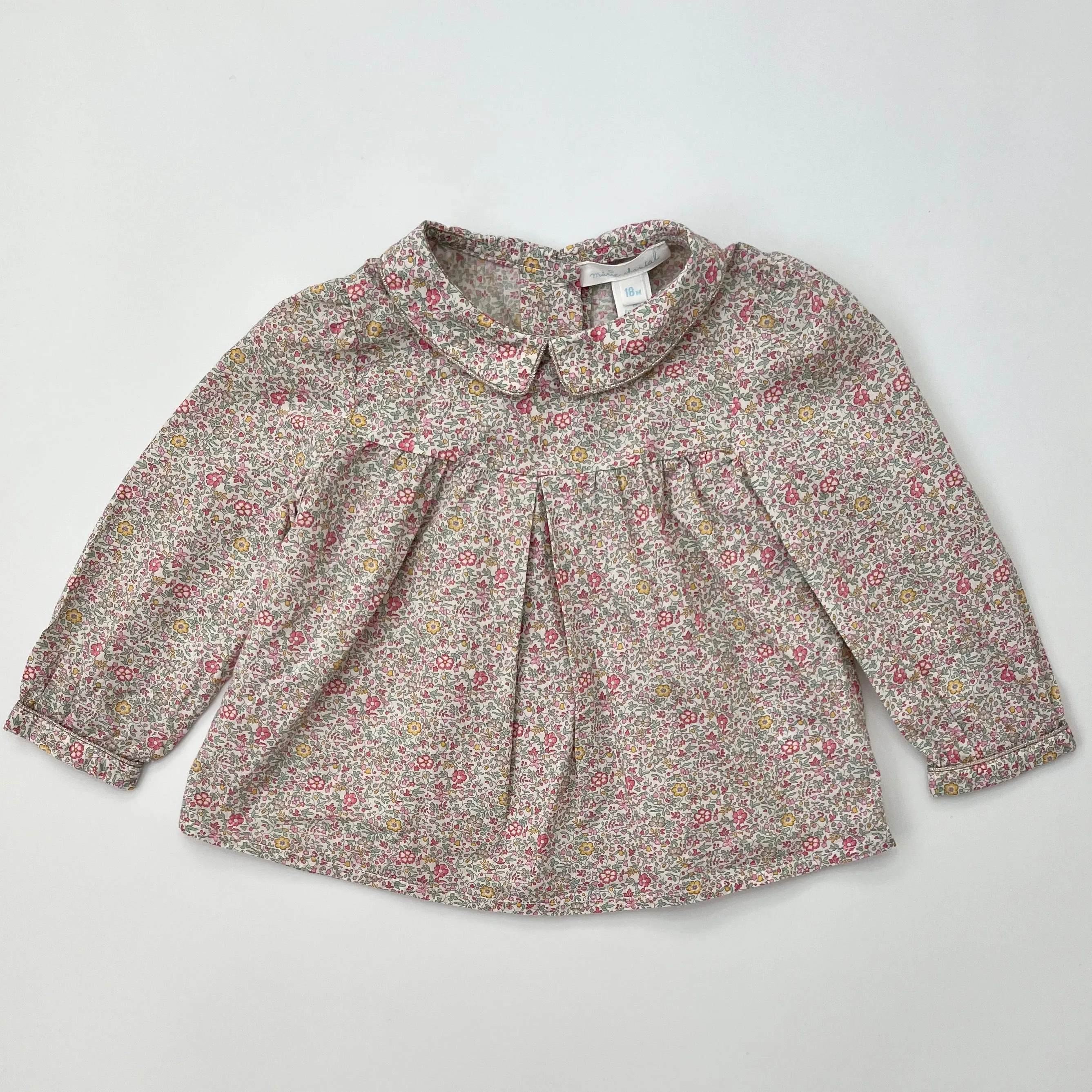 Marie-Chantal Liberty Print Blouse: 18 Months