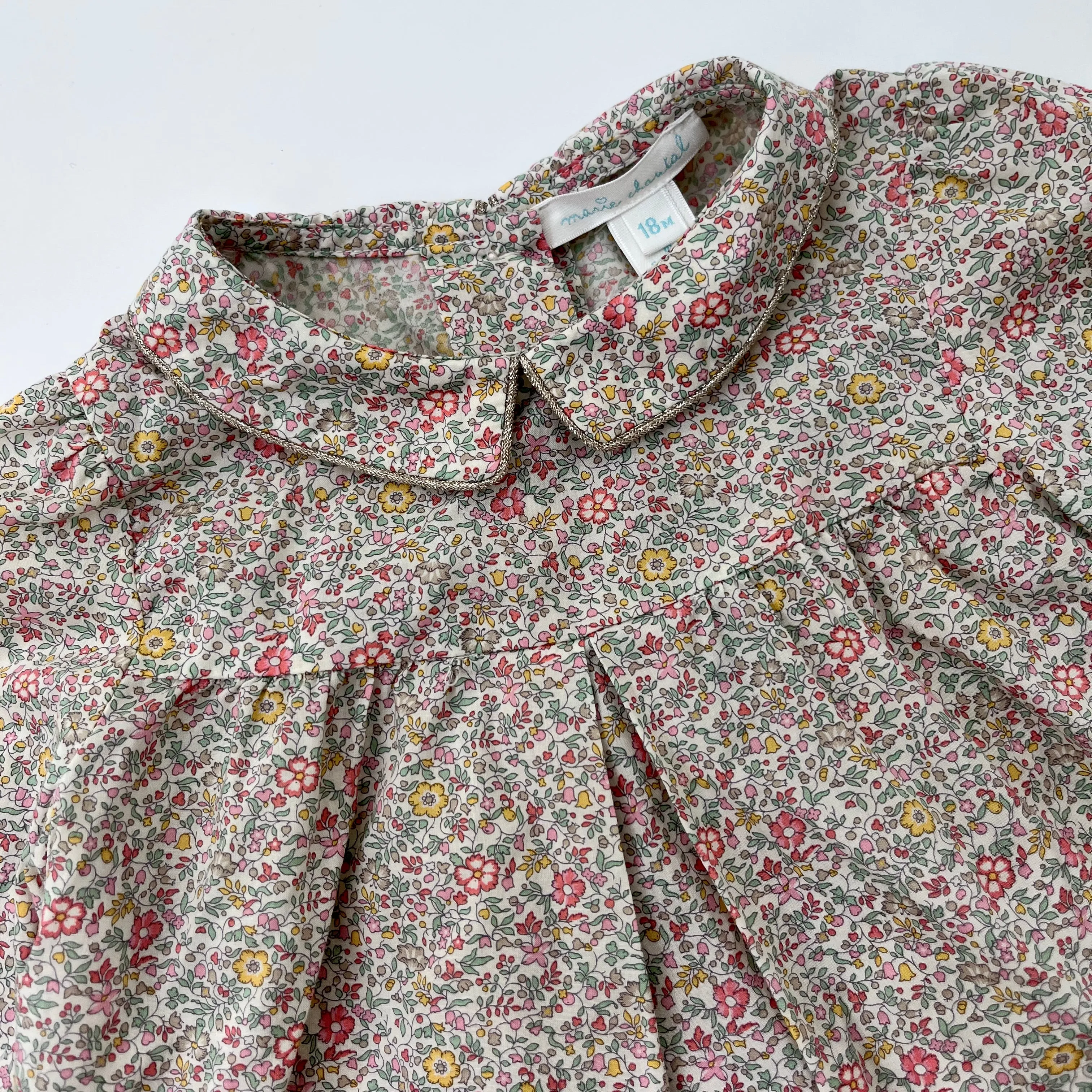 Marie-Chantal Liberty Print Blouse: 18 Months