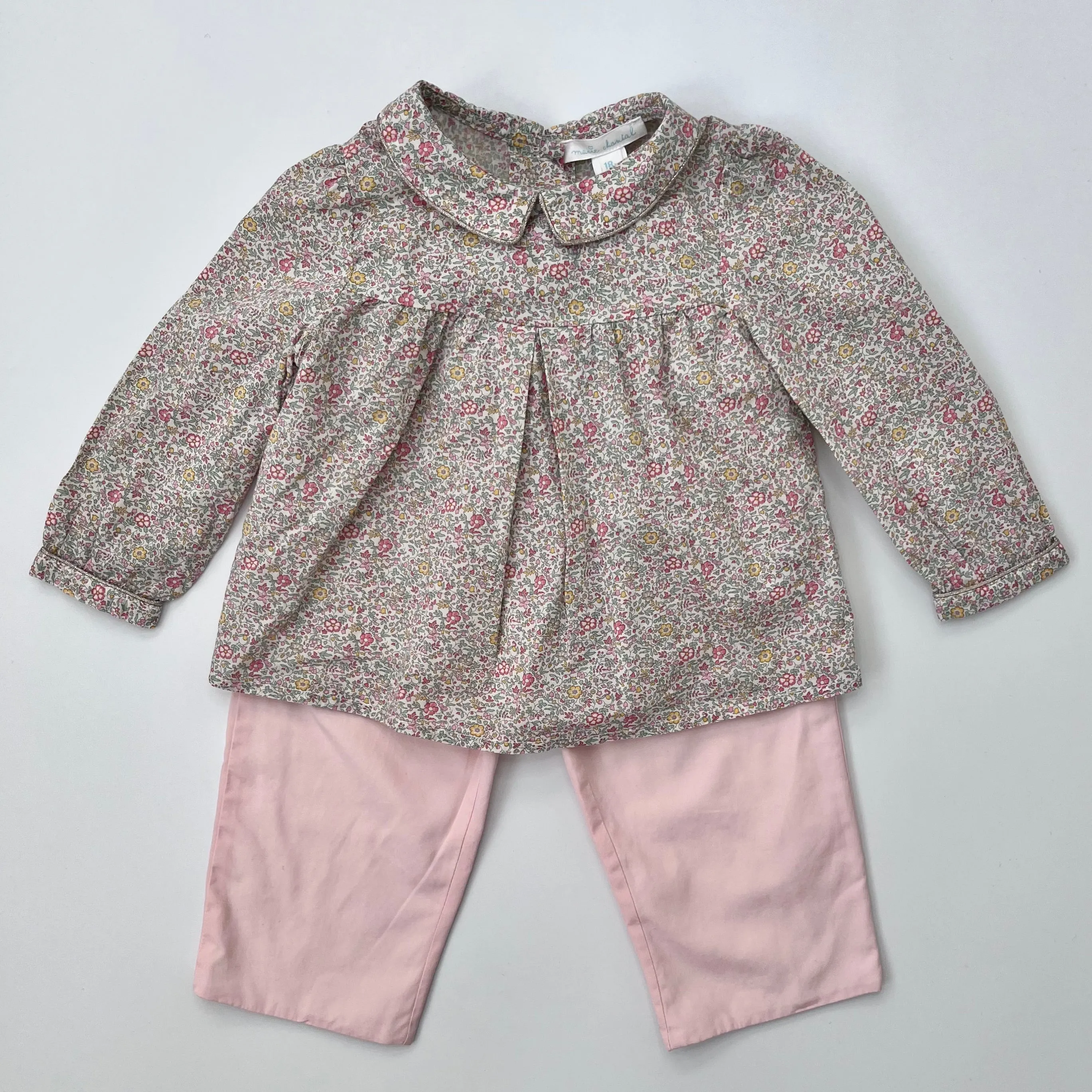 Marie-Chantal Liberty Print Blouse: 18 Months