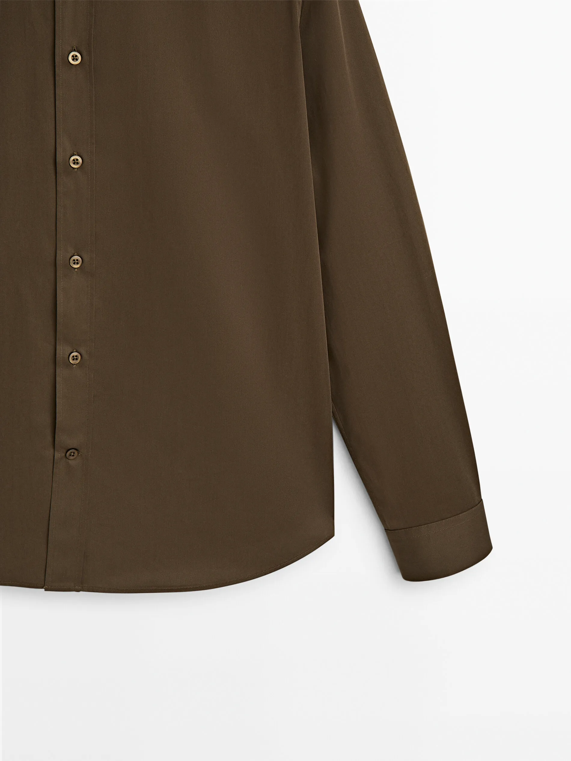 Massimo Dutti  |Long Sleeves Shirts