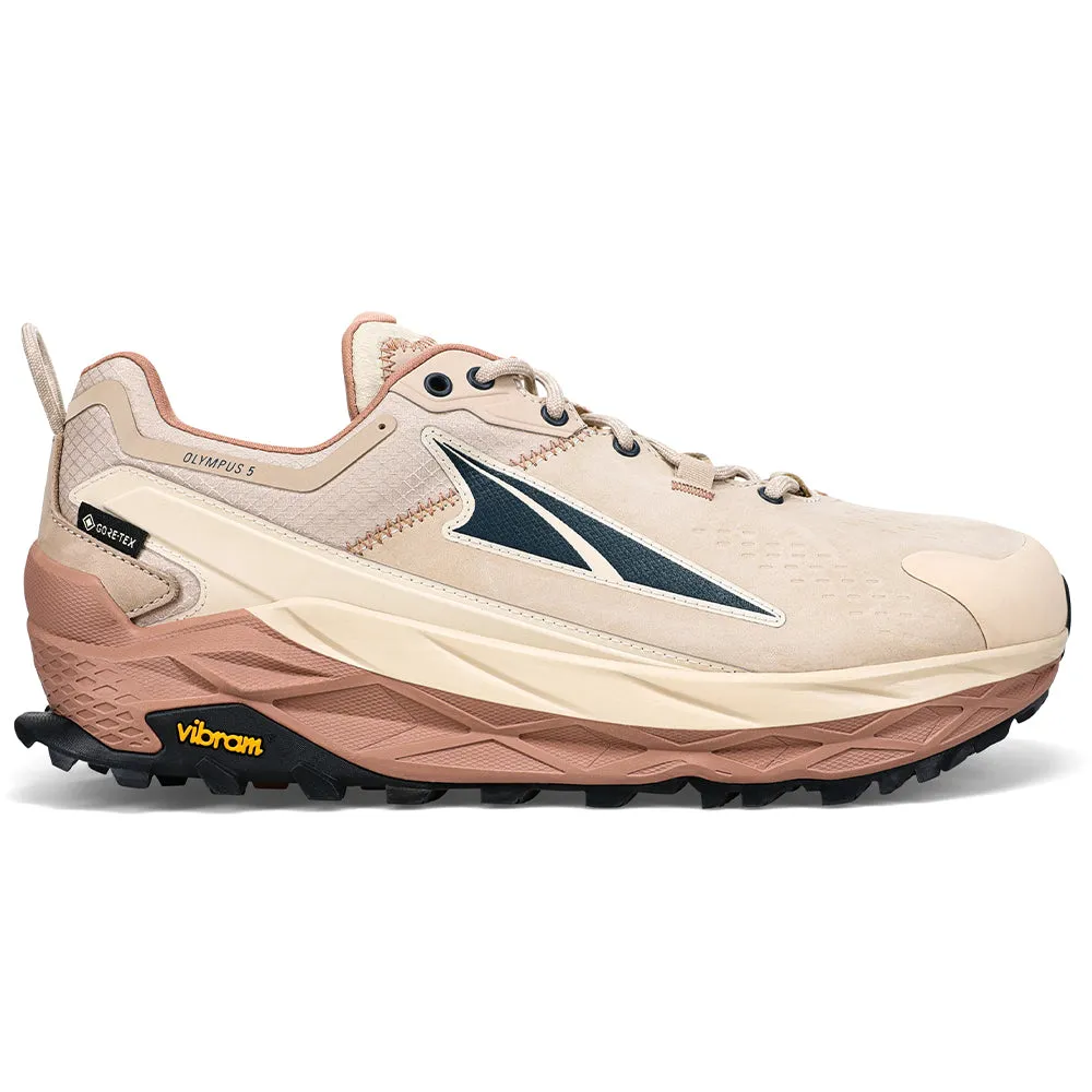 Men's Altra Olympus 5 Low GTX, Sand, 9.5 D Medium