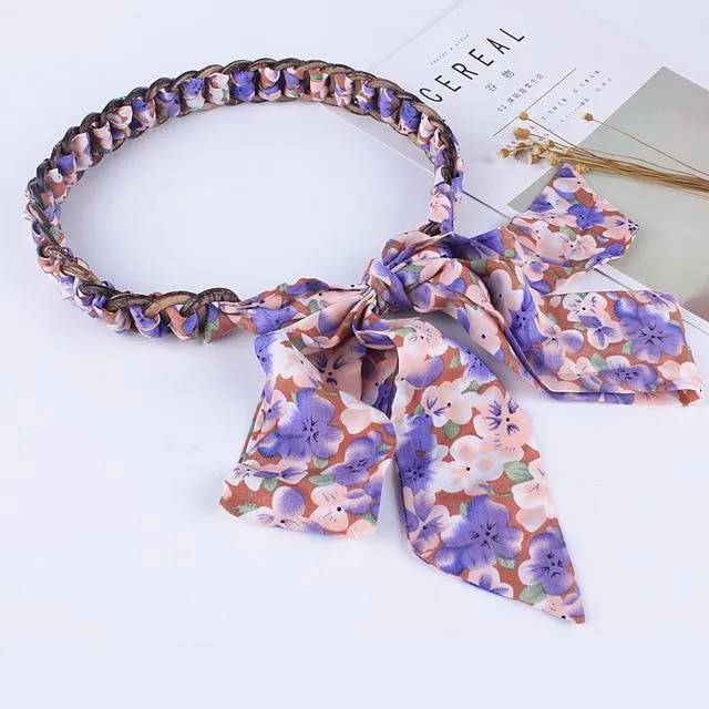 Minda Vintage Feel Scarf Belt