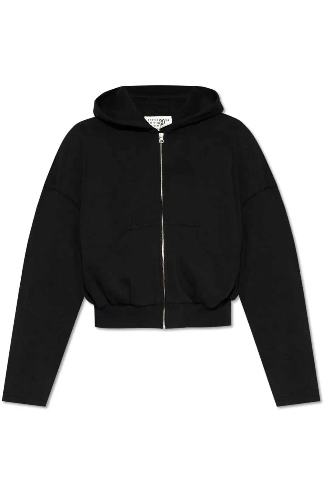 MM6 Maison Margiela  |Nylon Rib Cotton Logo Hoodies & Sweatshirts