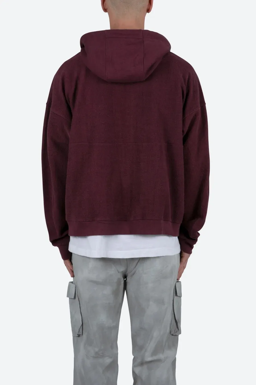 MNML  |Pullovers Street Style Long Sleeves Plain Cotton Hoodies