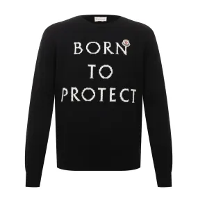 MONCLER  |Crew Neck Pullovers Logo FX Advantage / Exclusive Sweaters