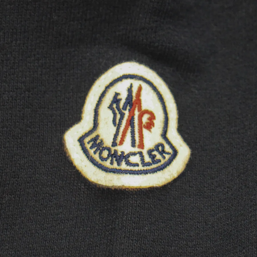 MONCLER  |Pullovers Monogram Street Style Plain Cotton Logo Hoodies