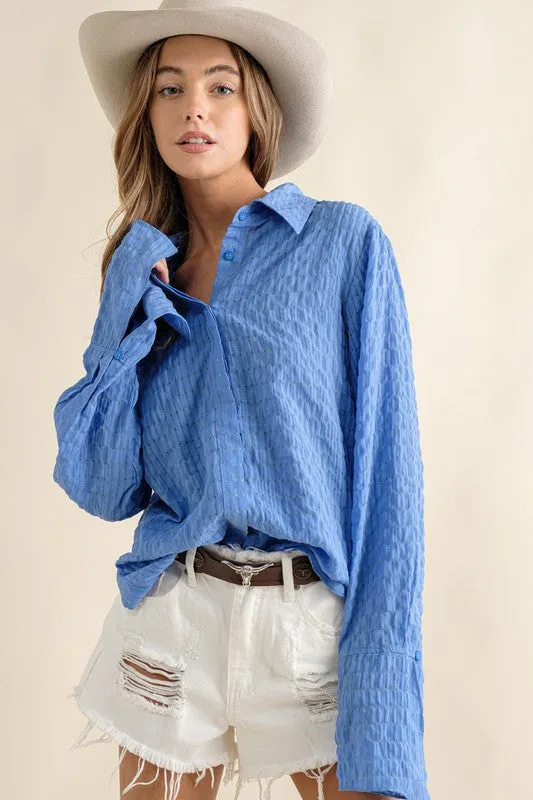 Nicola Crinkle Blouse