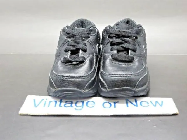 Nike air max '90 black 2007 running shoes toddler 307795-002 sz 5c