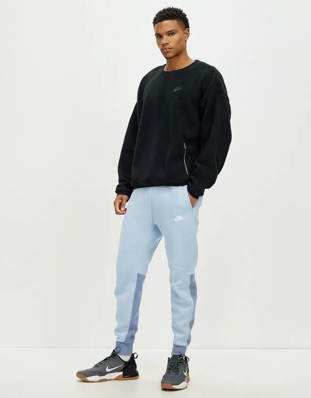 Nike  |Crew Neck Pullovers Long Sleeves Plain Sweatshirts