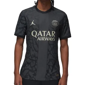 Nike Men's PSG 2023/24 Dri-FIT ADV Third Jersey Black/Stone