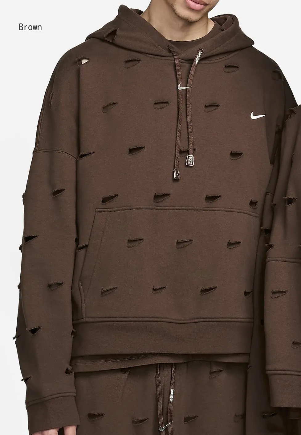 Nike  |Pullovers Collaboration Long Sleeves Plain Cotton Logo