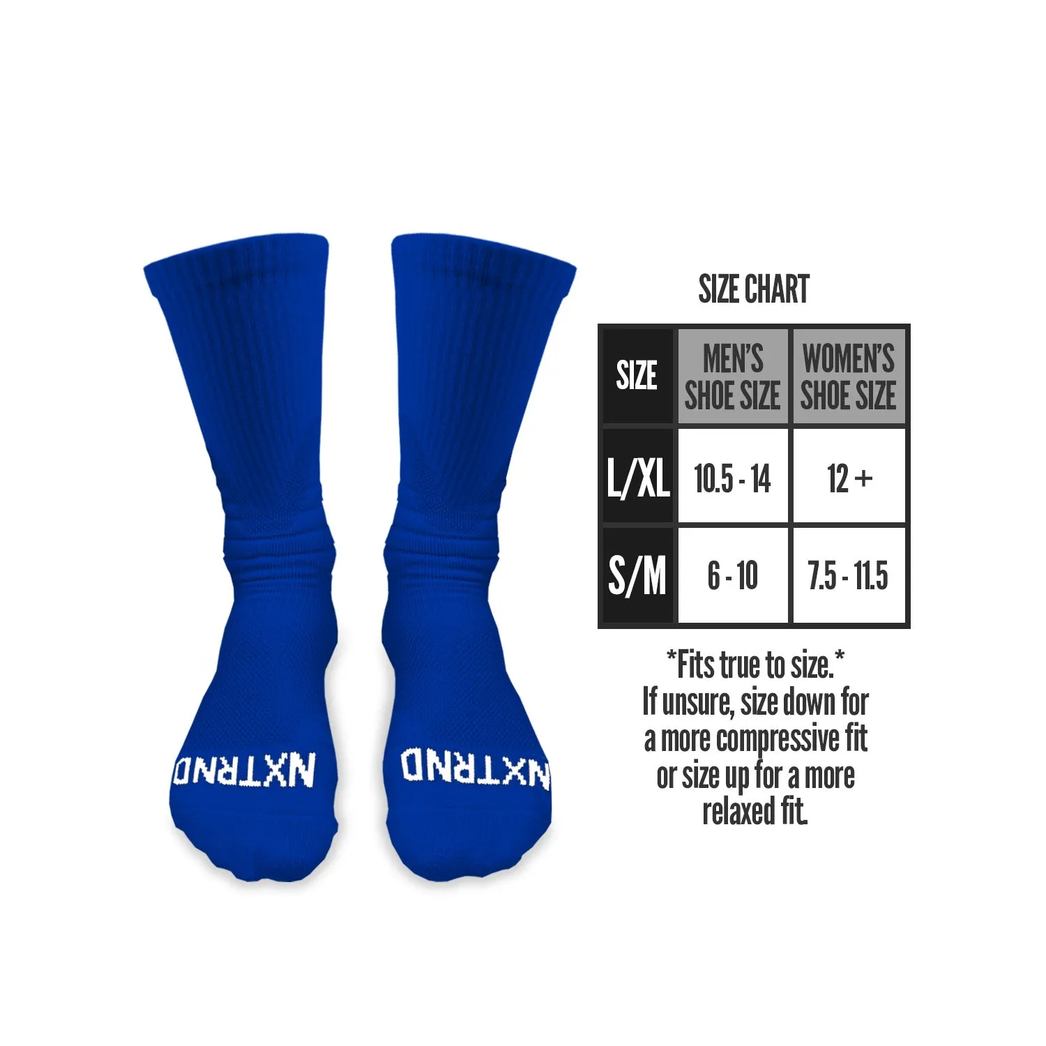 NXTRND Crew Socks Blue 3-Pairs