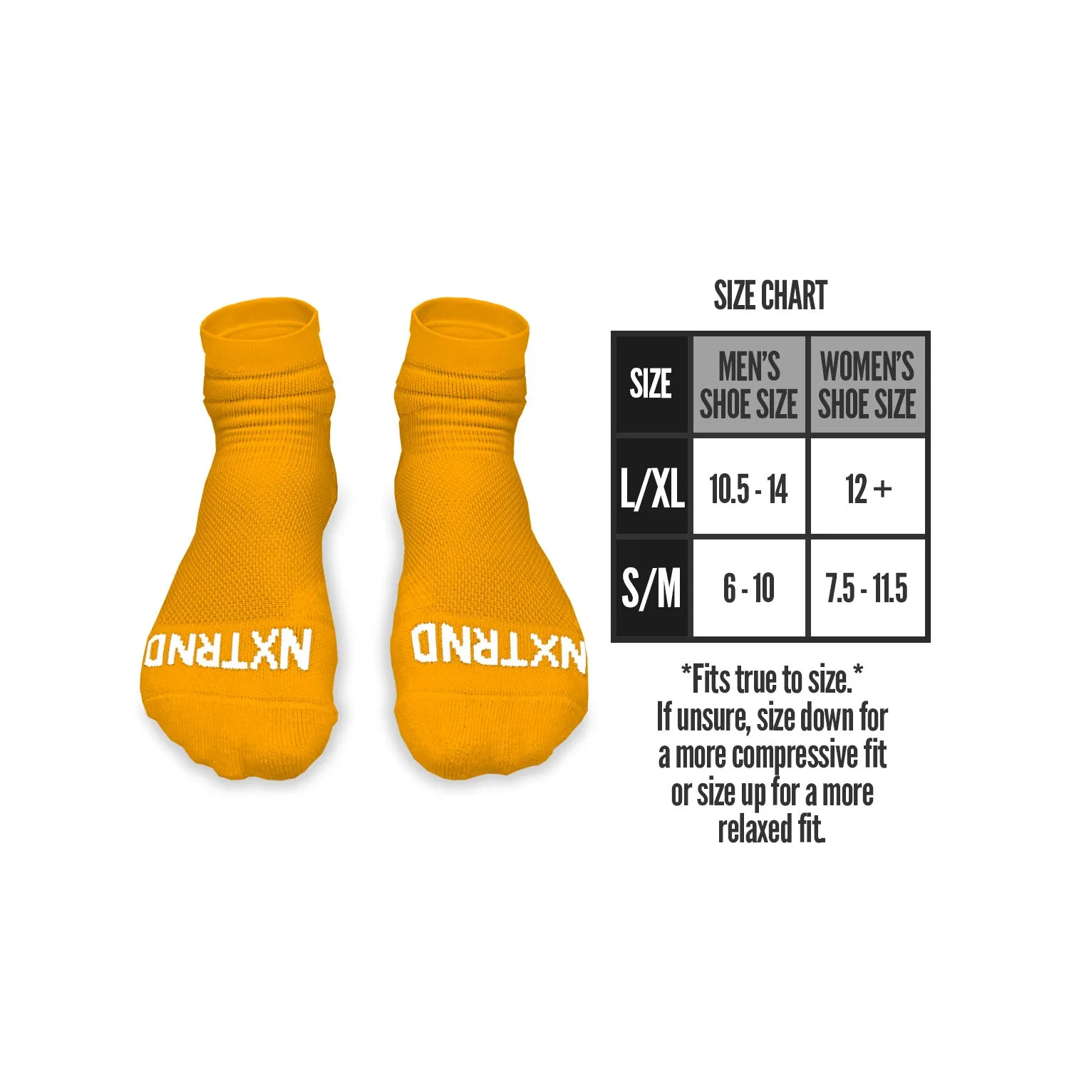 NXTRND Quarter Socks Yellow 3-Pairs