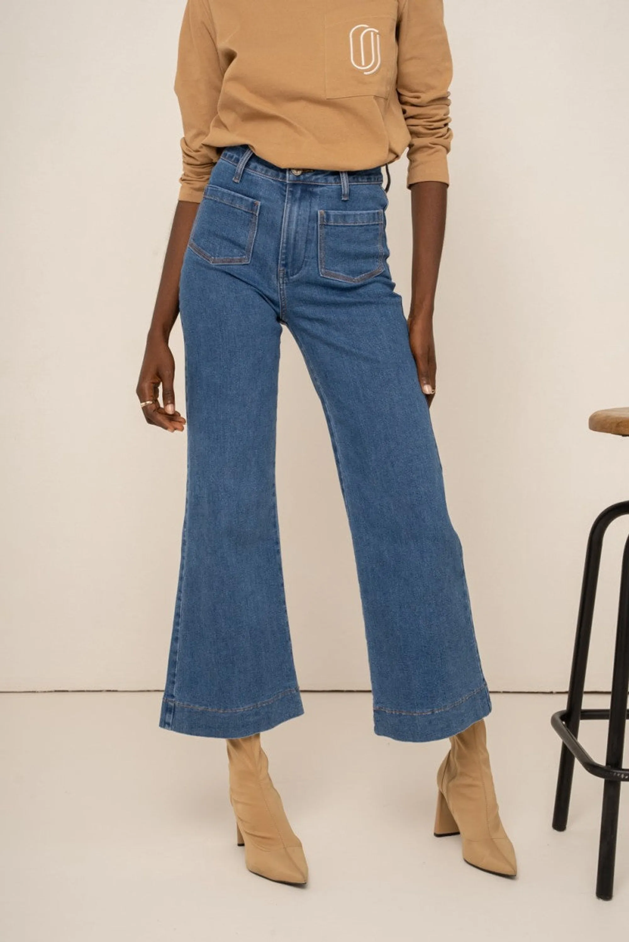 Oraije Paris Gasparette Wide in Denim