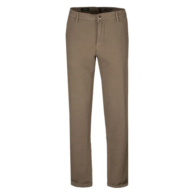 PANTALONE CHINO MICRO DIS. MOULINE Man Biscuit