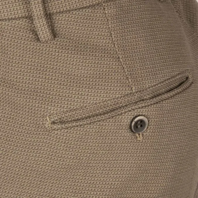 PANTALONE CHINO MICRO DIS. MOULINE Man Biscuit