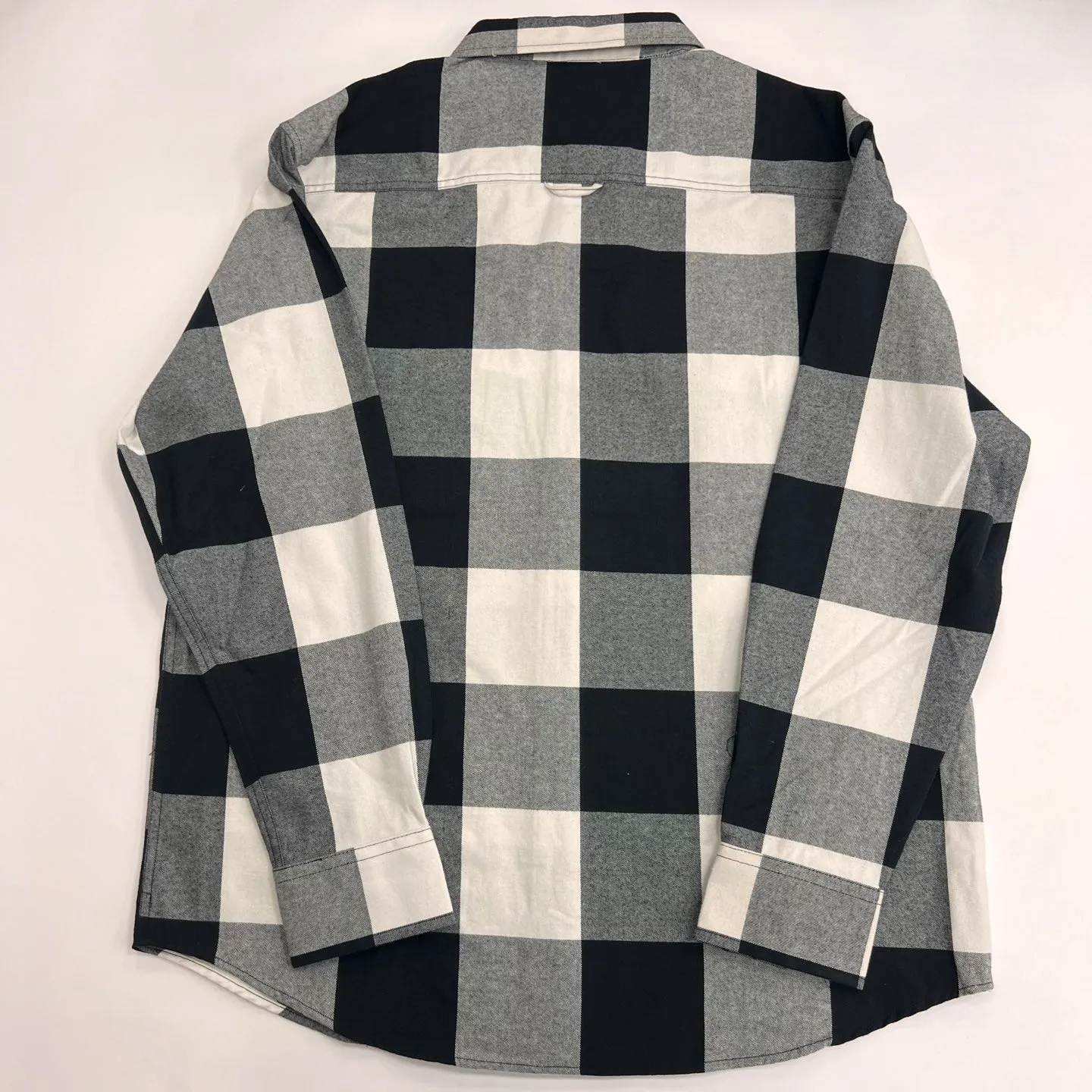 Plaid Long Sleeve Button Down Woven Shirts