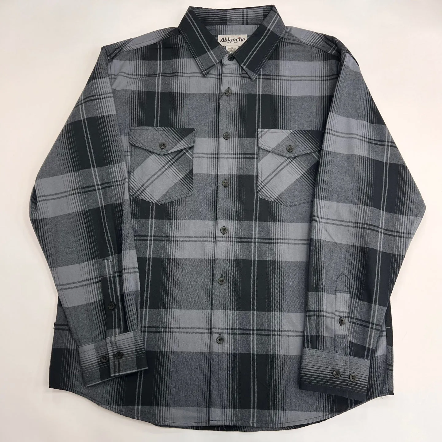 Plaid Long Sleeve Button Down Woven Shirts