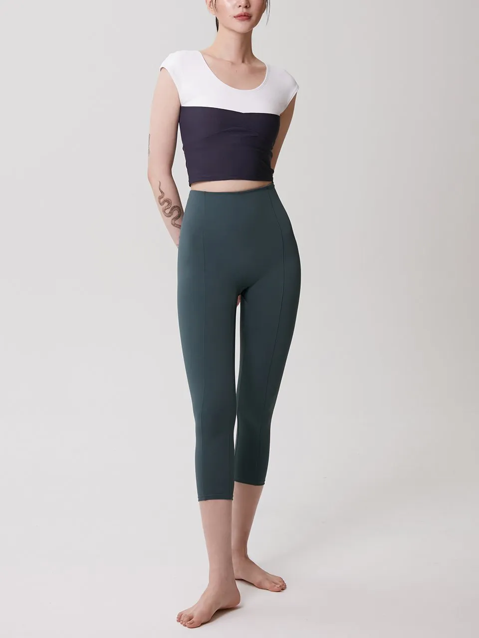 Powder Leg Sketch Leggings 7 (2colors)