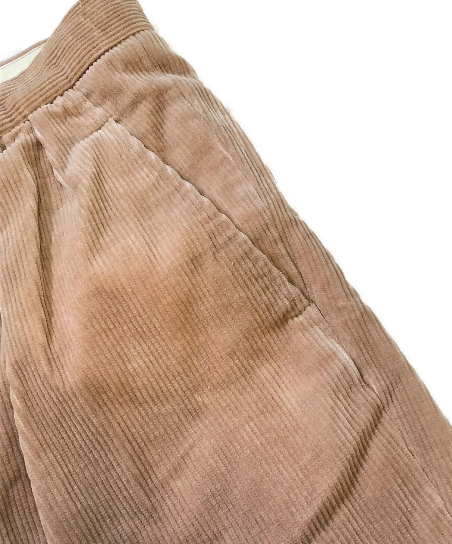 [Pre-owned] ISSEY MIYAKE MEN Tucked corduroy pants 44445