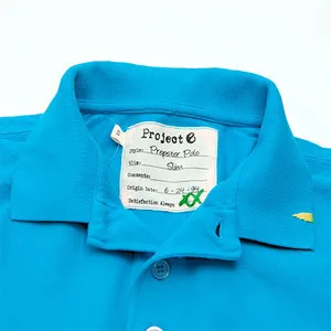 Project E  |Pullovers Plain Cotton Short Sleeves Polos