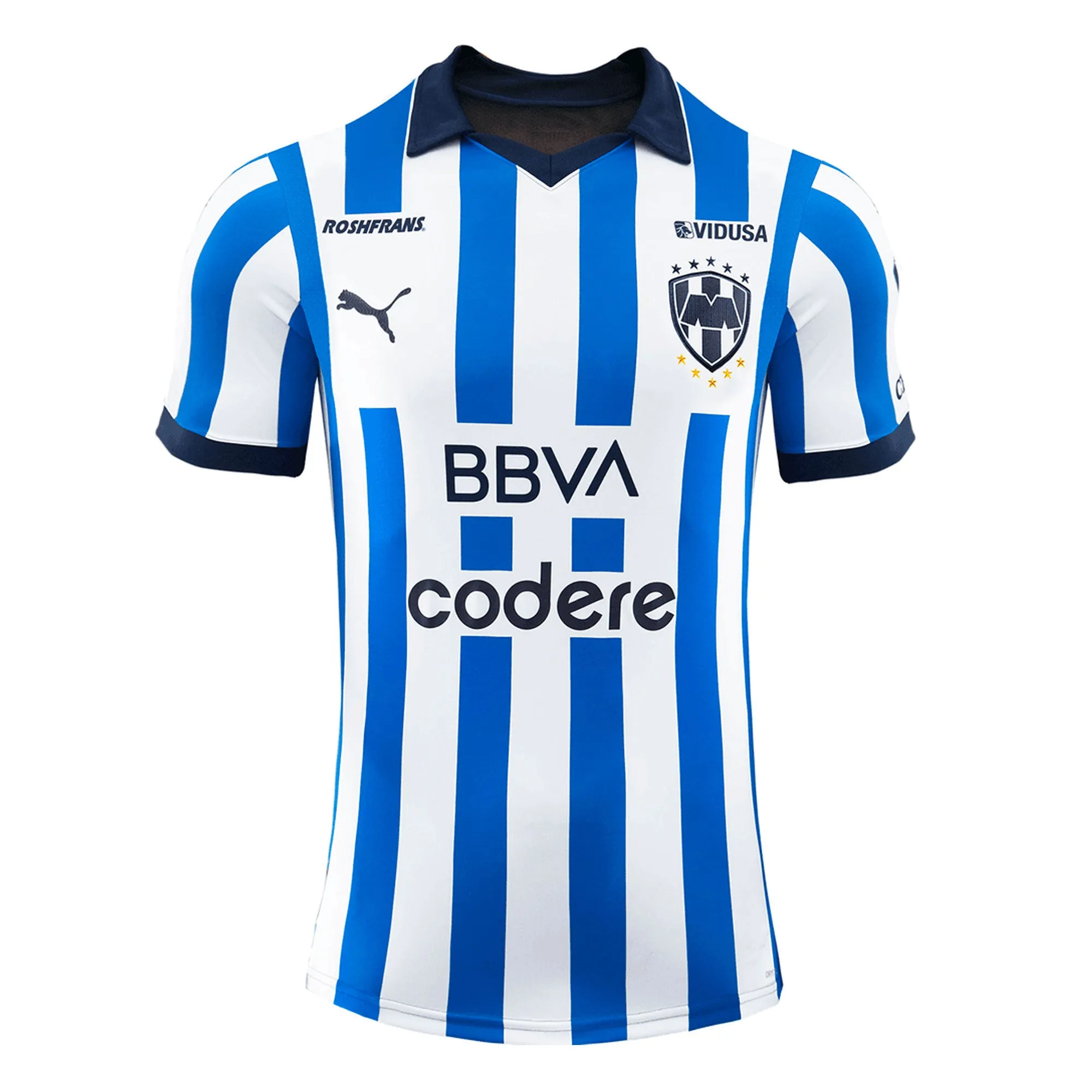 PUMA Men's Monterrey 2023/24 Home Jersey Blue/White