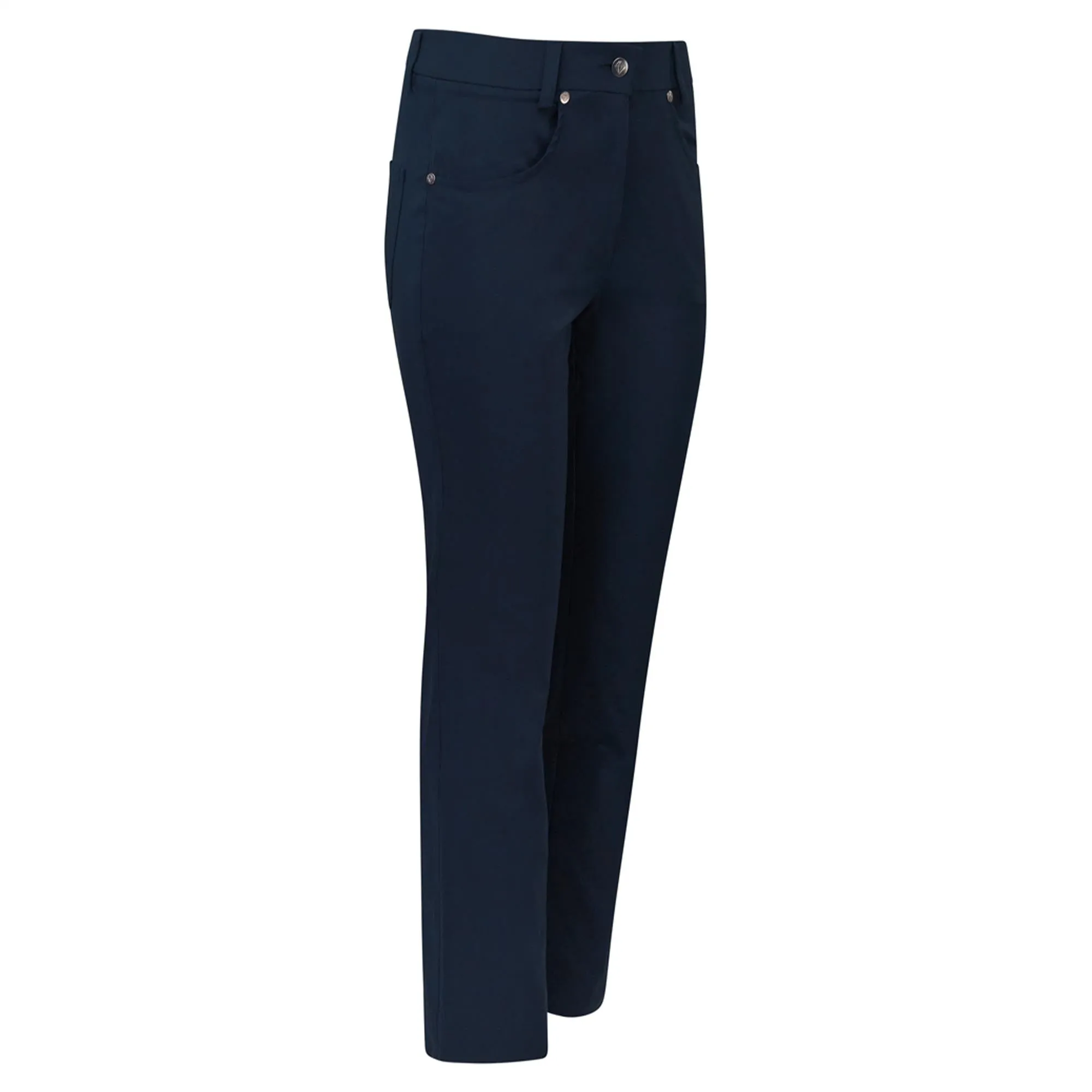 Pure Golf Trust Ladies Golf Trousers Navy 29 Inch Leg