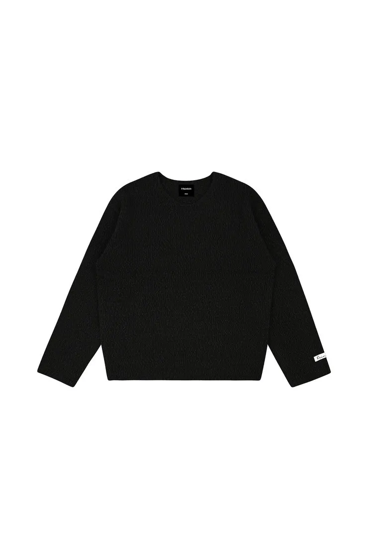 ReinSein  |Long Sleeves Plain Sweaters