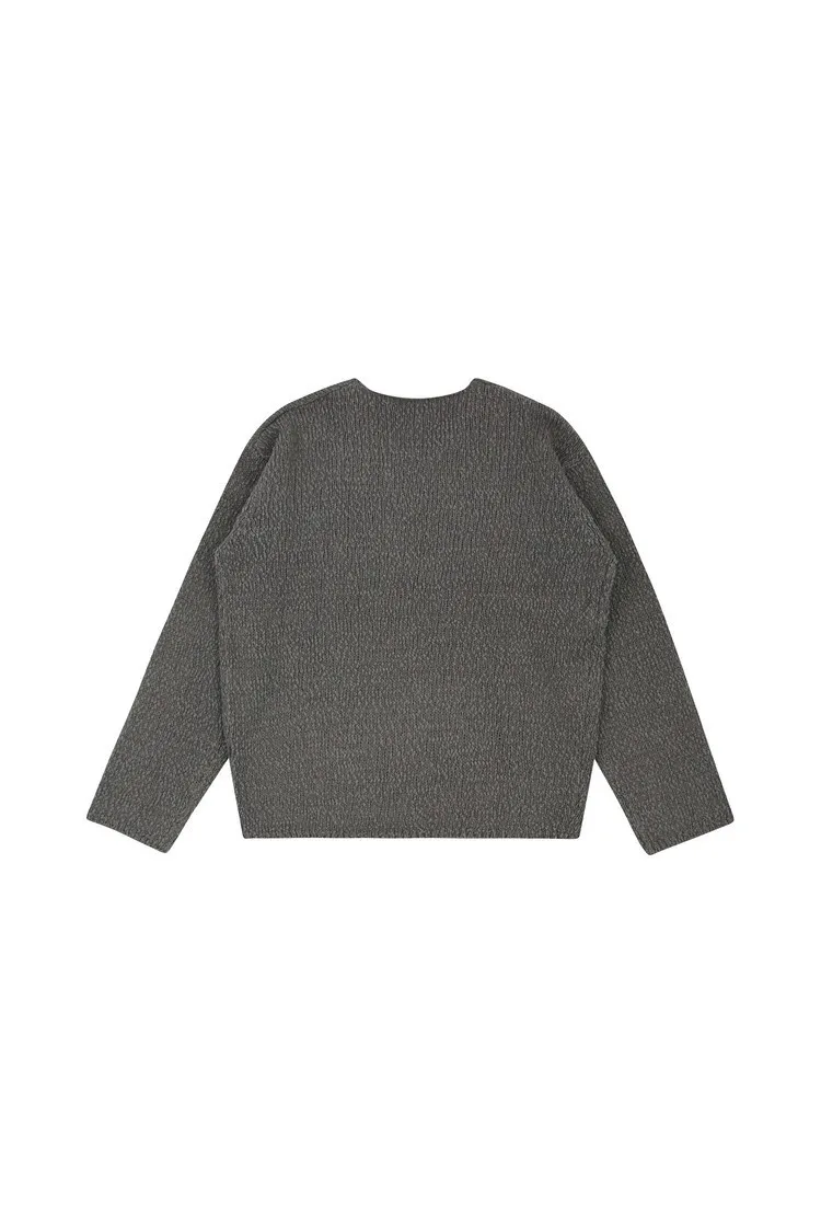 ReinSein  |Long Sleeves Plain Sweaters