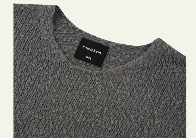 ReinSein  |Long Sleeves Plain Sweaters