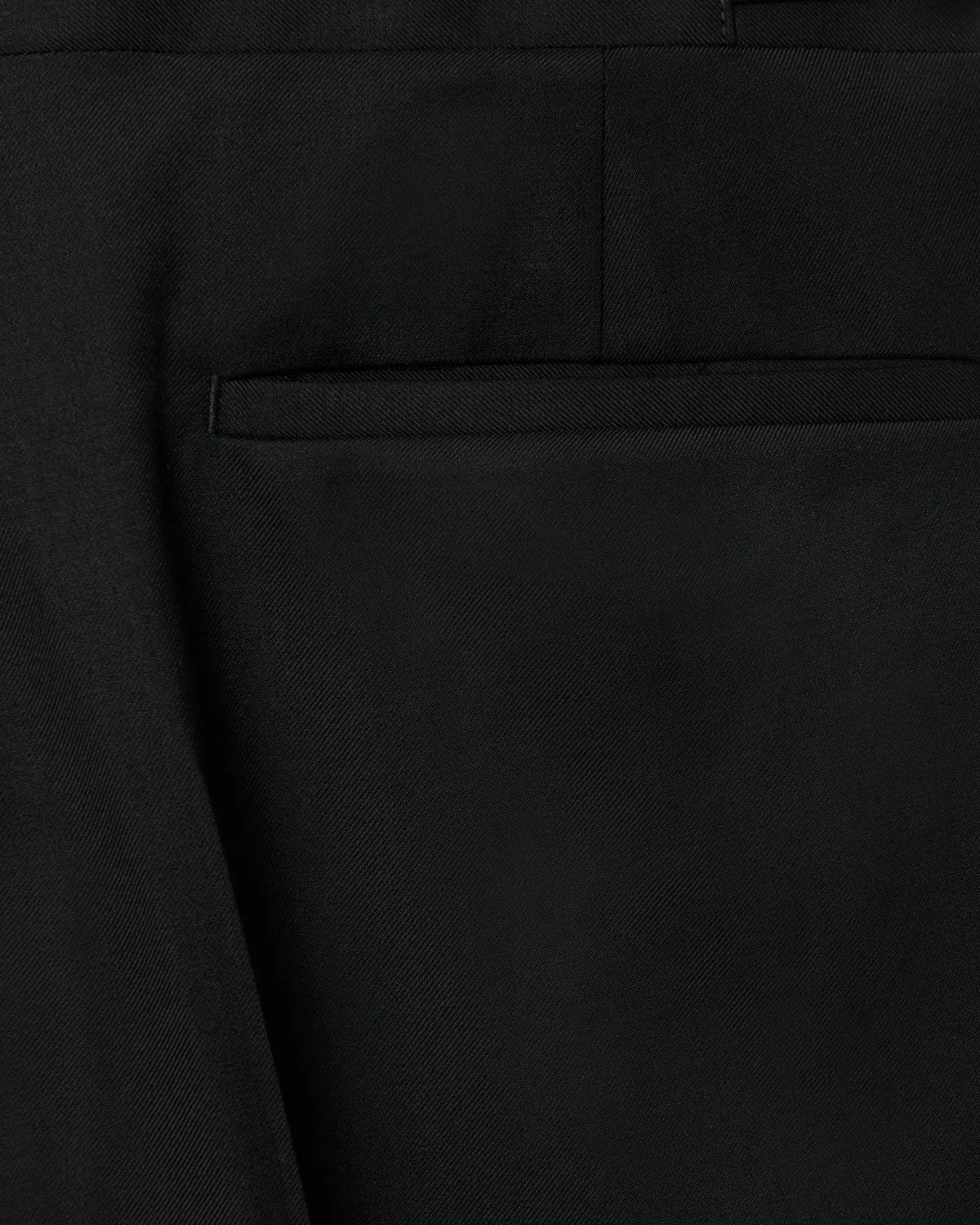 Richard James Hyde Fine Twill Suit Trousers Black