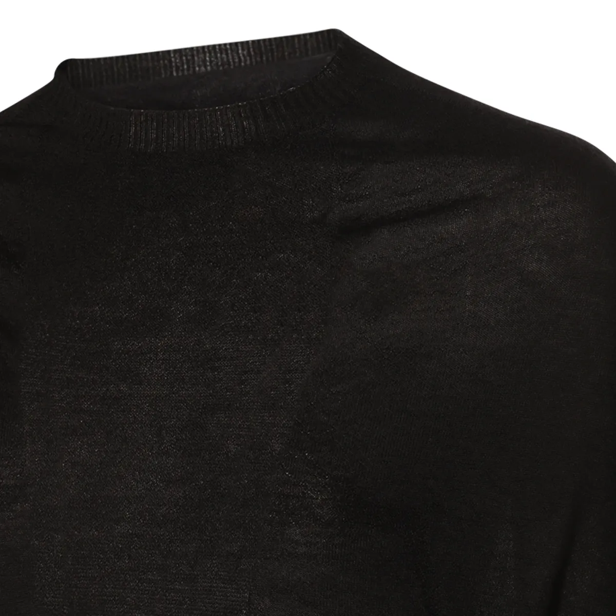 RICK OWENS  |Crew Neck Casual Style Wool Long Sleeves Plain Elegant Style