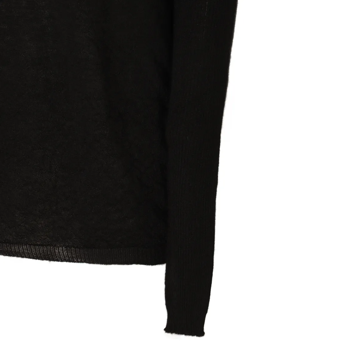 RICK OWENS  |Crew Neck Casual Style Wool Long Sleeves Plain Elegant Style