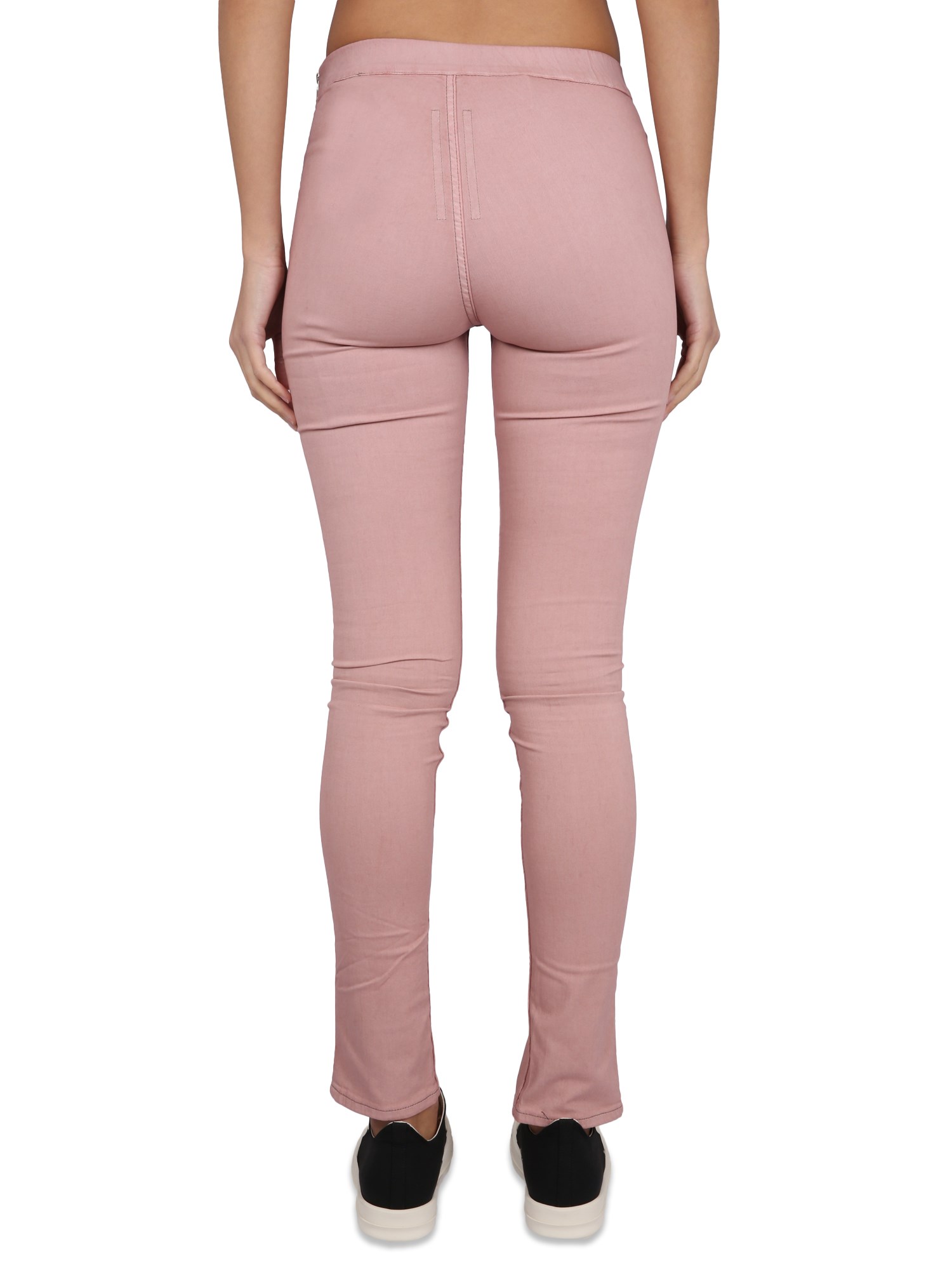 RICK OWENS DRKSHDW    COTTON DENIM LEGGINGS