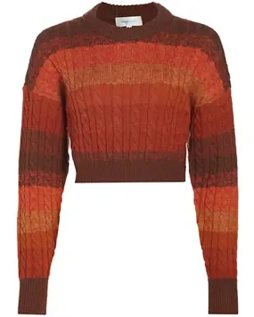 Rust Knit Ingram Top