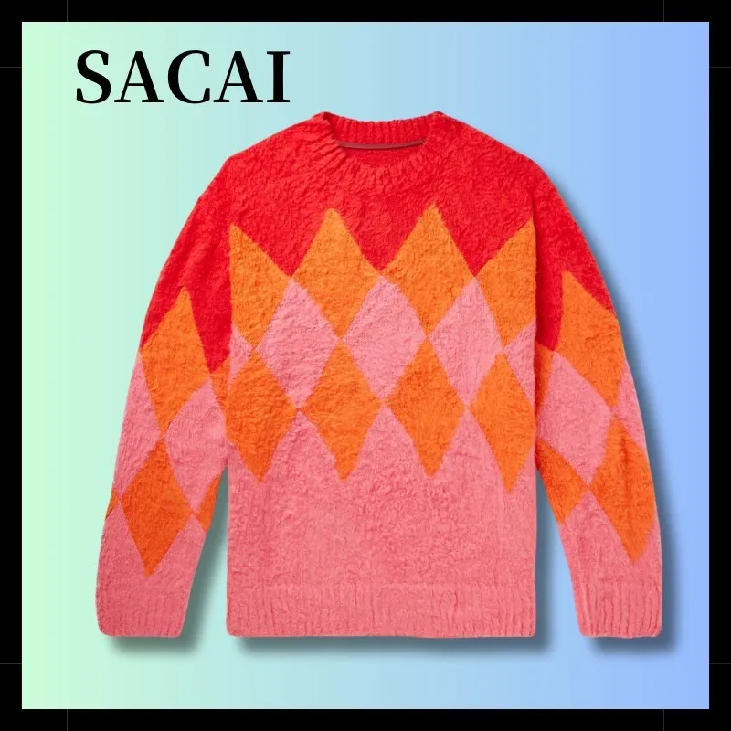 sacai  |Long Sleeves Designers Sweaters