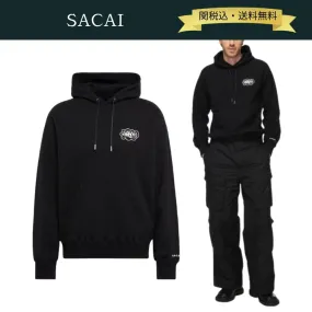 sacai  |Pullovers Collaboration Long Sleeves Cotton Oversized