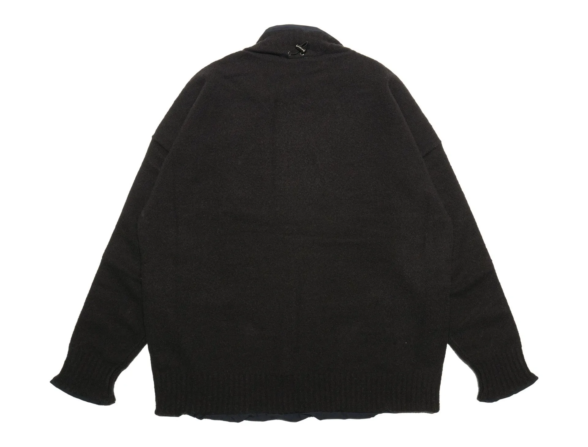 sacai  |Pullovers Wool Nylon Long Sleeves Plain Designers Sweaters