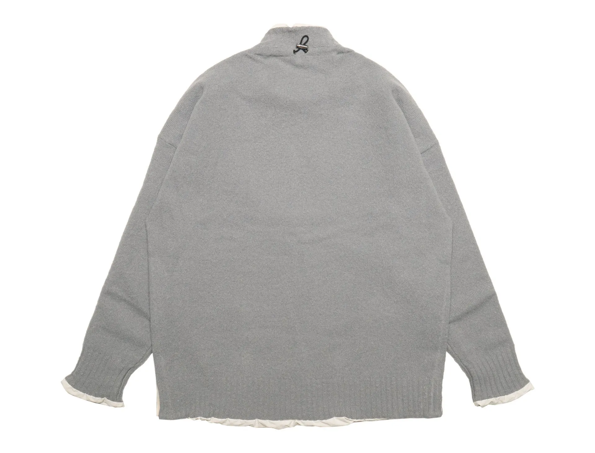 sacai  |Pullovers Wool Nylon Long Sleeves Plain Designers Sweaters