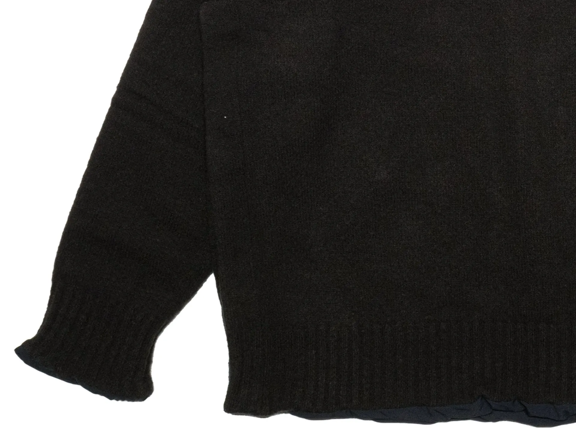 sacai  |Pullovers Wool Nylon Long Sleeves Plain Designers Sweaters