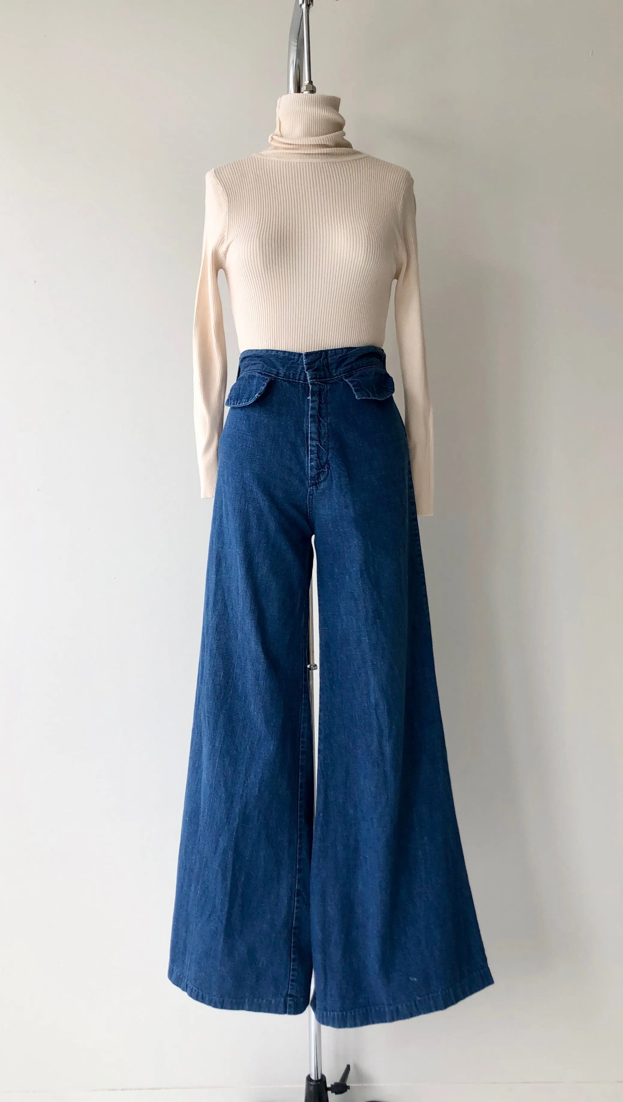 Sailor Bell 1970s Jeans