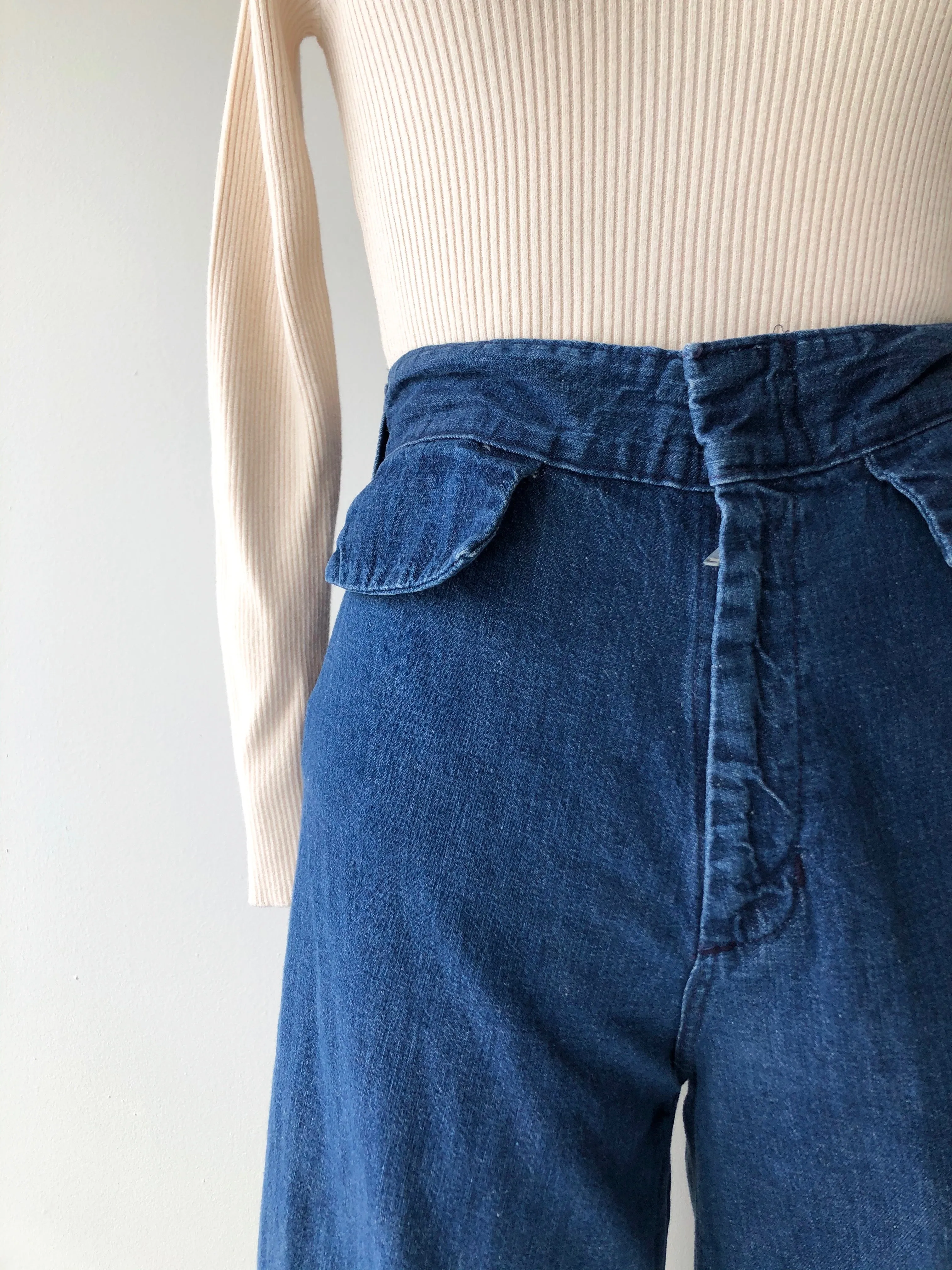 Sailor Bell 1970s Jeans