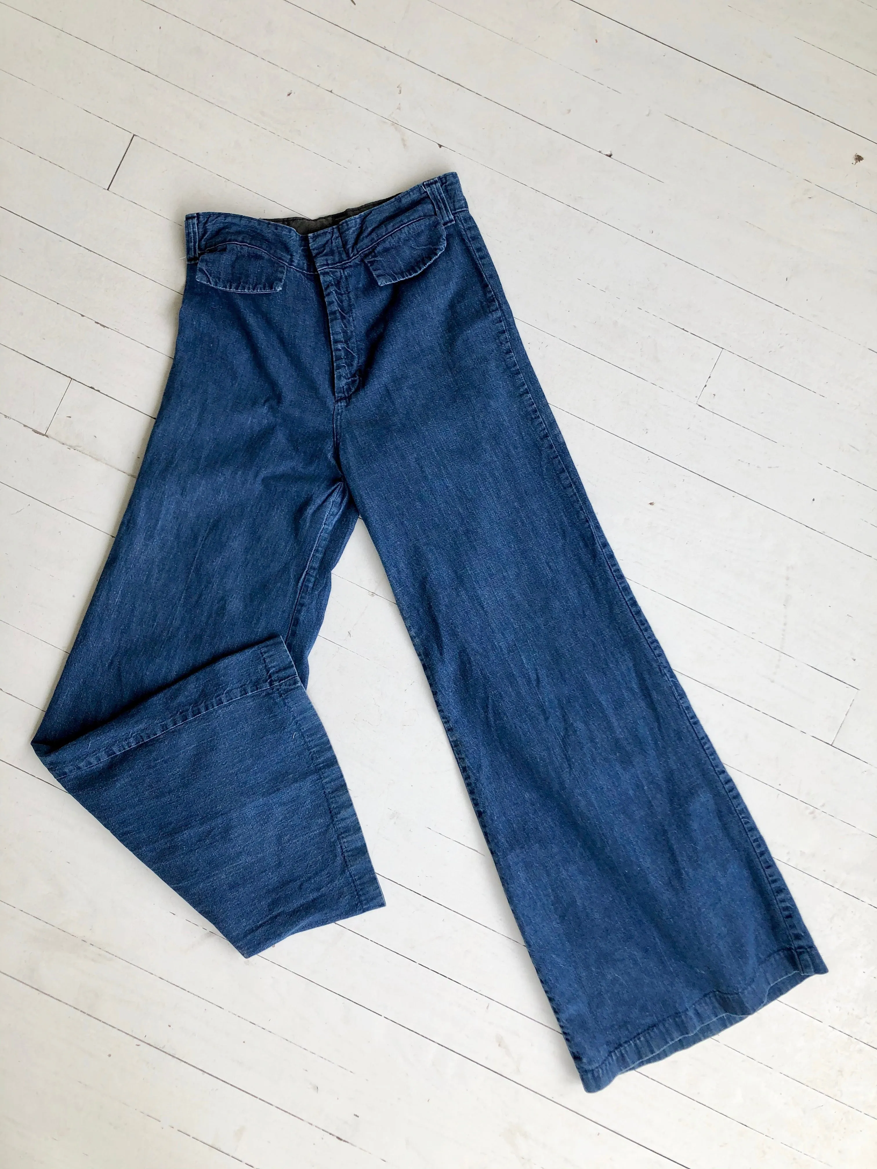 Sailor Bell 1970s Jeans