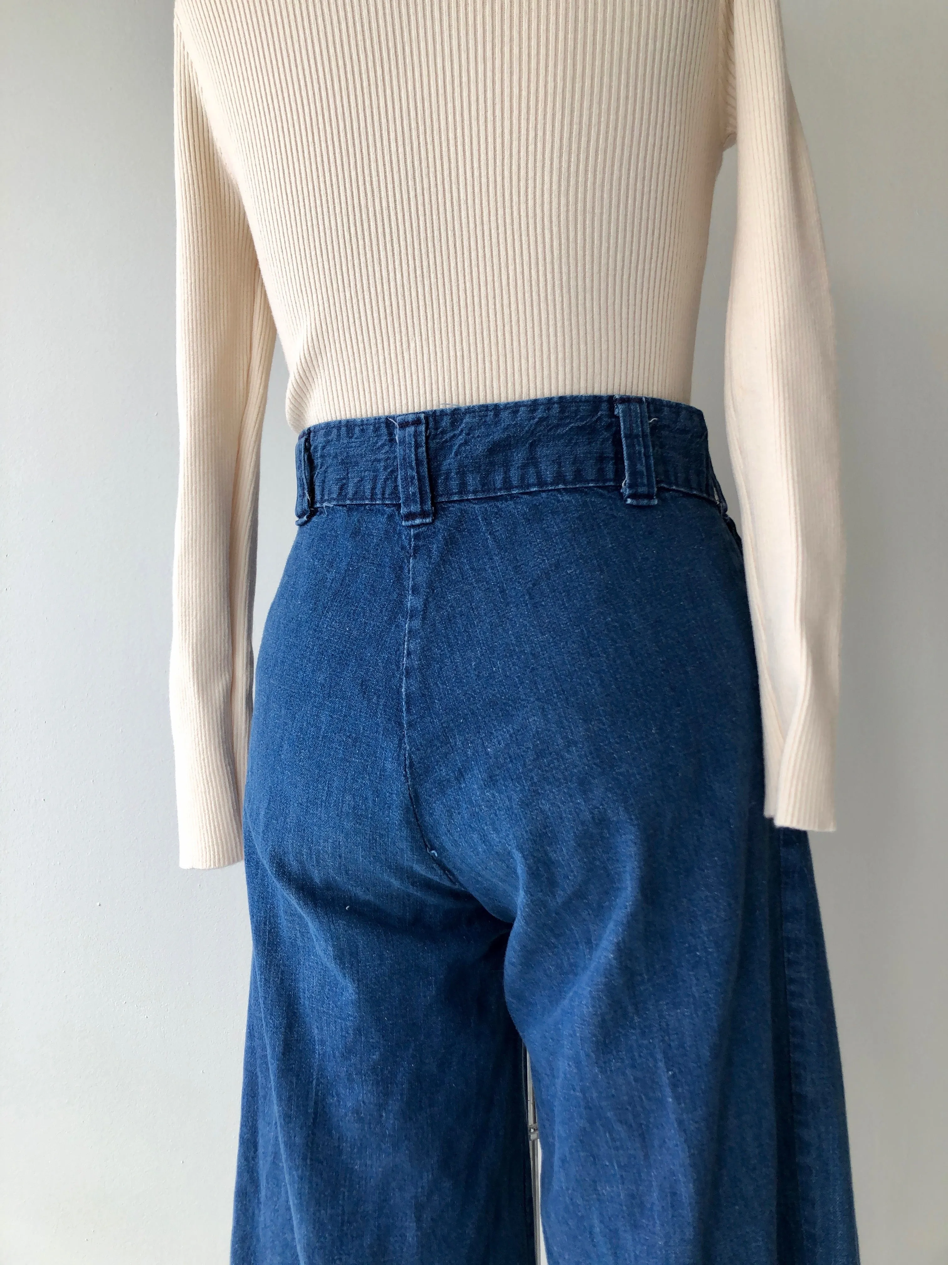 Sailor Bell 1970s Jeans