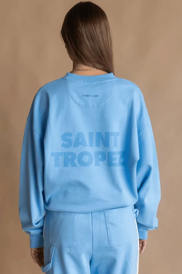 Saint Tropez Sweatshirt Periwinkle