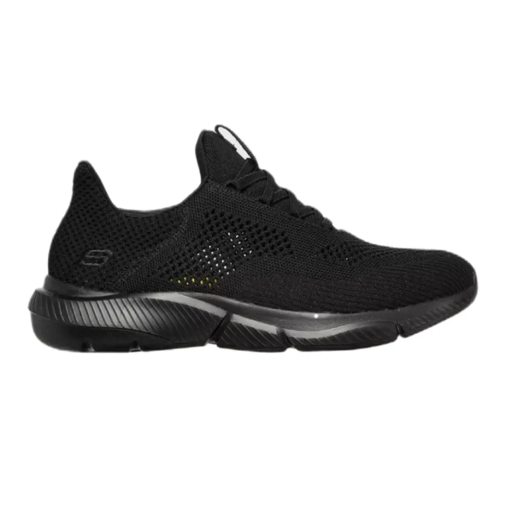 SKECHERS Men's Ingram-Brexie Running Shoe (Black)