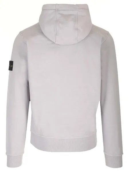 STONE ISLAND  |Pullovers Long Sleeves Plain Cotton Logo Hoodies