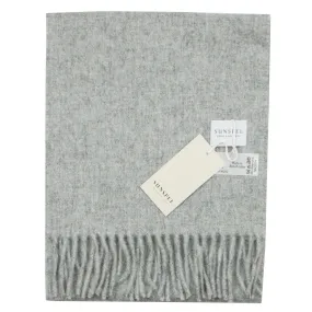 Sunspel - Scarf - Mid Grey Melange